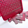 thumbnail image 3 of Compatible concalendario Rompecabezas Mes + Día + Semana Calendario Decorativo para el hogar (rojo), 3 of 5