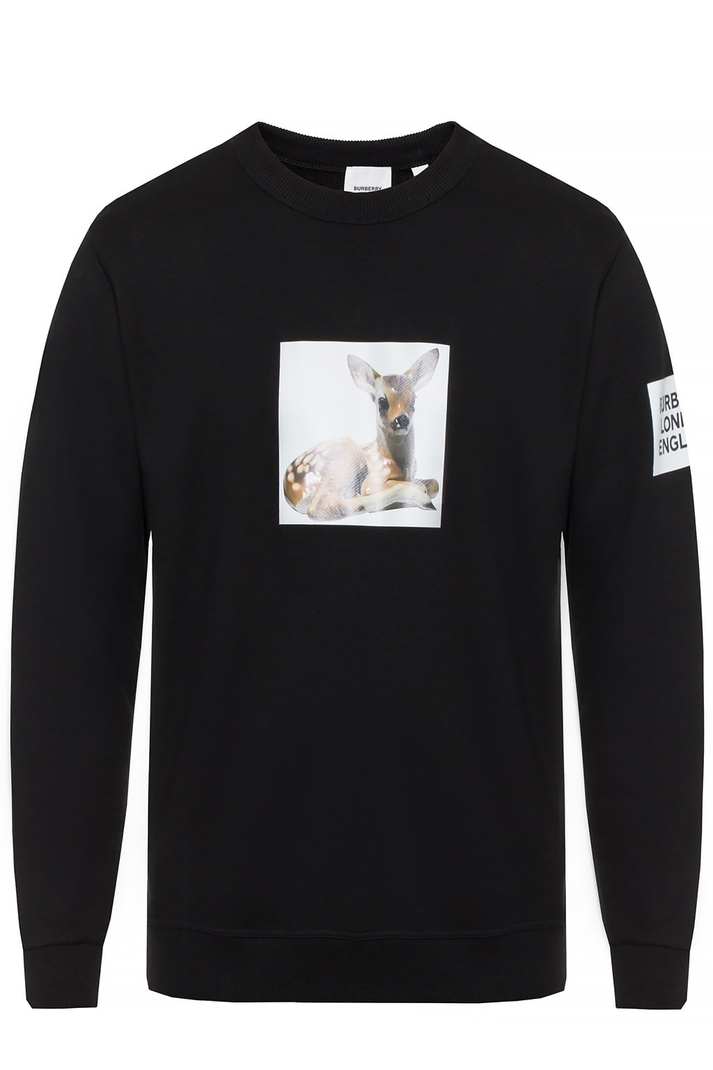 burberry deer print sweatshirt