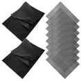 thumbnail image 1 of HEALEEP 36Pcs Black Floral Paper Tissue for Wrapping Flowers Packaging and Craft Uses, 1 of 8