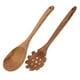 thumbnail image 1 of cucharas de cocina de diseño antiadherente, cuchara de madera para cocinar panqueques, cuchara larga de madera, 1 of 7
