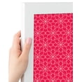 thumbnail image 4 of PinPix 36x18 Custom Cork Bulletin Board Floral Hot Pink Poster Board Has a Fabric Style Canvas Finish, Framed in Floral Hot Pink, by ArtToFrames (PinPix-550), 4 of 6