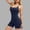 Navy, variant on Oplxuo Workout Seamless Jumpsuit for Women Sexy Backless Yoga Bodycon One Piece Spaghetti Strap Shorts Romper