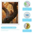thumbnail image 3 of Diamond Art Kit for Adults, Squirrel Autumn Leaves Tree Branch Diamond Painting for Adults Beginners, 5D DIY Diamond Art Painting Kits, Colorful Diamond Painting Craft for Home Decor 12x16, 3 of 7