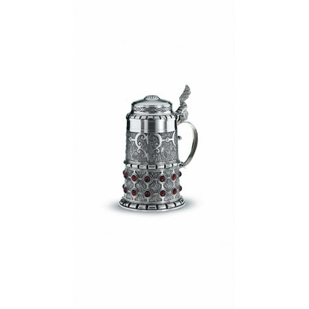 

Pewter beer stein ruby by Artina 0.7 liter