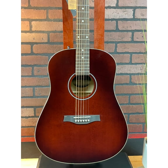 Seagull S6 Original Presys II Acoustic-Electric Guitar - Burnt Umber