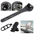 thumbnail image 1 of Bike Computer Holder, Integrated Handlebar Stem Bike Handlebar Stem, Cycling Computer Carbon Fiber Safe Easy For  Black-bird IGPS-PORT Bryton Series, 1 of 8