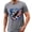 Shirts-40Gray, variant on Men's 250 Years American Flag T Shirt Vintage Bald Eagle Graphic Short Sleeve Crewneck Patriotic Summer Independence Day Tops Tees Regular Fit