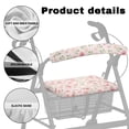 thumbnail image 5 of HELLHERO Walker Seat Cover Stretchable Material Removable Walker Seat Cushion Cover & Rose Breathable for Machine Washable, 5 of 7