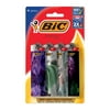BIC Classic Pocket Lighter, Special Edition Fashion Series, Assorted Colors, 4 Pack