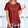 thumbnail image 6 of Post Shoulder Surgery Shirts Women Short Sleeve After Rotator Cuff Shirts with 2 Shoulder Half Zippers Tear Away Tops Easy To Wear and Take Off Adaptive Clothing, 6 of 9