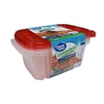 thumbnail image 1 of Contenedores para alimentos Great Value reutilizables rectangular 2.2 l 3 piezas, 1 of 3