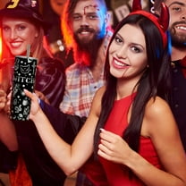 Witch Skinny 20oz Stainless Steel Insulated Cup with Lids and Straws - Perfect Halloween Witch Slim Tumbler and Gifts for Witchy Women, Witch Travel Mug, and Decorative Witch Stuff