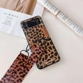 thumbnail image 3 of for Samsung Galaxy Z Flip 4 2022 Case,Cute Fashion Sexy Leopard Design with Lanyard Luxury Leather + Hard PC Bumper Ultra-Thin Flip Protector for Galaxy Z Flip 3 5G 2022 Women Girls, 3 of 16