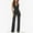 Black, variant on New European And Jumpsuit Lady'S Sleeveless Neck Sequin Pants Women Summer Jumpsuit for Women Wedding Outfit Leather Bodysuit Long Sleeve Comfy Jumpsuits for Women Womens Body Suits Tops Coverall Leg
