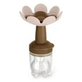 thumbnail image 4 of Haakaa Flower Fresh Food Feeder & Cover Set - Blush - Age 6+ Months, 4 of 5
