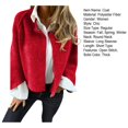 thumbnail image 7 of Women's Winter Jacket - Round Neck, Thick Fleece, Windproof, Heat Retention Outdoor Coat, 7 of 7