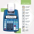thumbnail image 5 of CATIGA New & Upgraded 2025 Printing Calculator Adding Machine 10 Key, Desktop Home Office Calculator with Paper Roll Print Out, Accounting Business Finance, 5 of 8