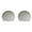 Green, variant on 2PC Adult Universal Pure Silicone Ear Protection Swimming Caps