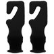thumbnail image 1 of 2pcs coche trasero ganchos de asiento multifuncional colgadores de coches PU Ganchos de almacenamiento, 1 of 5