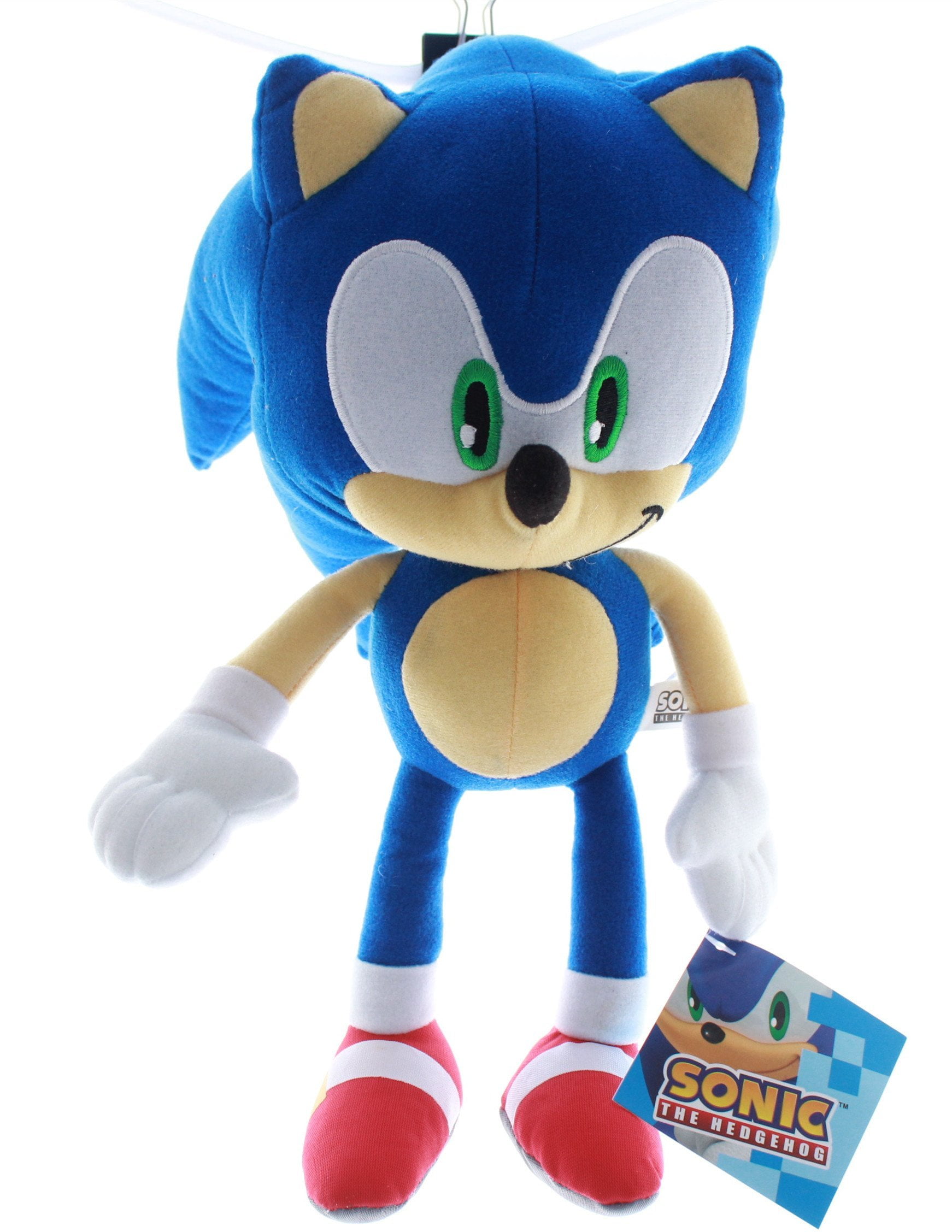 stuffed sonic hedgehog