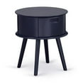 thumbnail image 3 of East West Furniture 3-piece Wood King Bedroom Set in Navy Blue/Denim Blue, 3 of 8
