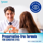 Systane Hydration Preservative Free Eye Drops For Dry Eyes, Twin Pack