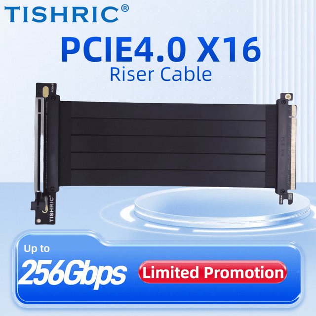 Video Card Holder Support Graphics Card Bracket Aluminum Alloy Vertical GPU PC Video Card Stand For ATX Computer Case Black Cable PCIE4.0