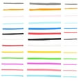 thumbnail image 4 of unbranded 39Pcs Notebook Elastic Band Silicone Assorted Color Simple Design for Students, 4 of 6