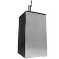 thumbnail image 3 of EdgeStar Brew Kegerator with Tap Keg Beer Mini Fridge Dispenser, Stainless Steel, 3 of 5
