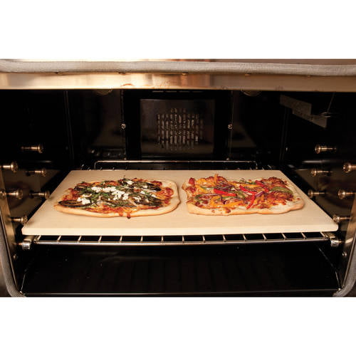 Lada Bijlage In de naam Pizzacraft Rectangular Cordierite Baking/Pizza Stone for Oven or Grill,  20"x13.5" - PC0102 - Walmart.com