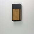 thumbnail image 2 of Maxim Lattice 54804RABK LED Outdoor Wall Sconce Light Fixture - Rattan, Black (OPEN BOX), 2 of 5