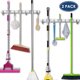 thumbnail image 2 of Broom Holder Holder Pack Of 2 3 Clips and 4 Hooks Broom Holder Organizer  for Bathroom for Garden for Big Room for Kitchen ANGGREK Otros, 2 of 8