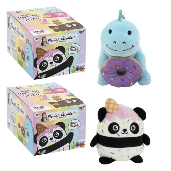 Moriah Elizabeth Mini Peluche Mystère – Série 2; Thème Dessert Cuties; Lot de 2; Marchandise Officielle