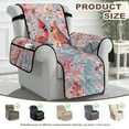 thumbnail image 4 of TSOVTHRID Cardinal Cherry Blossom Print Recliner Chair Covers Recliner Slipcover Non-Slip Dog Chair Cover Washable Lazy Boy Recliner Cover Furniture Protector with Elastic Strap, 4 of 7