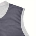 thumbnail image 3 of Bcfgryg Men's Summer Fashion Short Sleeved Button Down Tank Top Solid Color Sports Casual Sleeveless T Shirt Men's Vest, 3 of 5