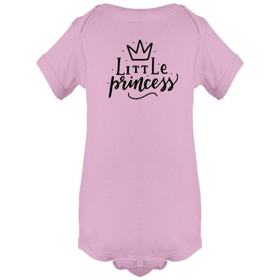 Little Princess Slogan . Bodysuit Baby's -Image by Shutterstock