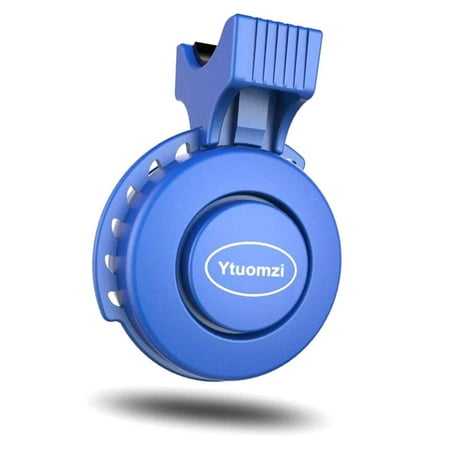 Wellsay Electric USB Rechargeable Bicycle 120 db Loud Cycling Alert with 3 Sound Modes for Mountain/Road Scooters Handlebar 22-31.8mm