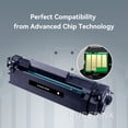 thumbnail image 2 of Cartouche de Toner HP CF283A (HP 83A) Compatible Noire par Superink, 2 of 6