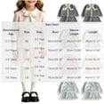 thumbnail image 4 of Bxsruta Girls Sweater and Skirt Set Long Sleeve Button Down Outfit Casual School Party Wear, 4 of 8