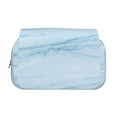 thumbnail image 2 of Disketp Light Blue Marble Estuche de Lápices de Doble Capa con Tapa Abatible y Cremallera, Organizador Escolar para Adolescentes y Adultos, 2 of 7