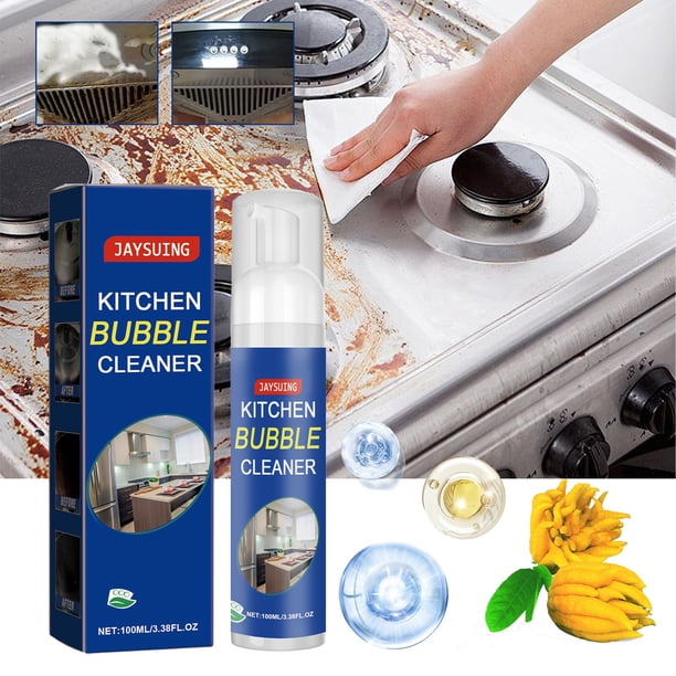 Clean Kitchen Cleaning Foam Multi-functional Detergent Special Foam Cleaning Oil Stain Cleaner Oil Stains Machine Cleaning Foam Cleaning Agent 100ml