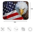 thumbnail image 4 of GZHJMY Angry North American Vulture on Flag Absorbent Dish Drying Mat,16" x 18" Microfiber Kitchen Countertop Table Protector Multi-Purpose Counter Rack Sink Drainer Pad, 4 of 6