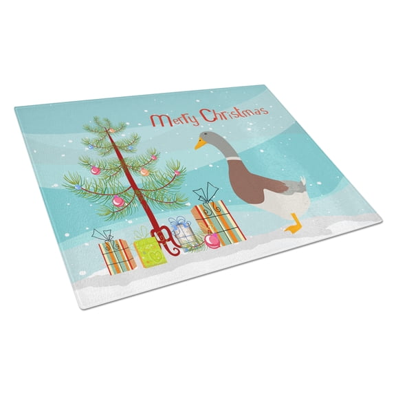 Caroline's Treasures Saxony Sachsenente Duck Christmas Glass Cutting Board Large
