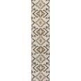 thumbnail image 2 of JONATHAN Y SOUTH BEACH 2 x 8 Runner Rug, Sumak Pile Neutral Diamond Kilim - Brown/Ivory, SBH107C-28, 2 of 8
