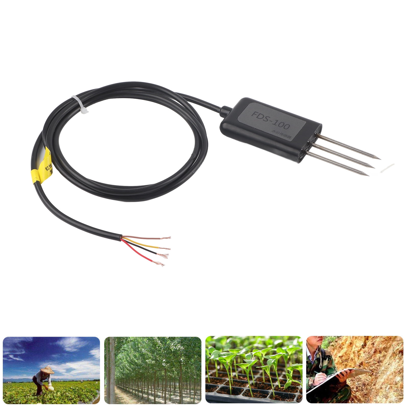 Sen01561 Sensor de Humedad del Suelo Sensor de Humedad del Suelo IP68 Protección ...
