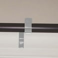 Dry Rack over The Hang Double Center Support Curtain Rod Bracket Into