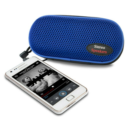 speaker portable, Sporty Nylon small stereo portable speaker outdoor, (Best Small Size Speakers)