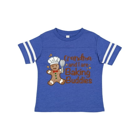 

Inktastic Grandma and I Are Baking Buddies Gift Toddler Boy or Toddler Girl T-Shirt