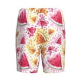thumbnail image 2 of Lsque Watermelon Mens Sleep Pajama Shorts,Short Pajama Pants, Cotton Ultra-Soft Knit-3X-Large, 2 of 9