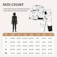 thumbnail image 4 of Yiaed Doodle Cute Cat Print Pajamas Women's Long Sleeve Sleepwear Soft Button Down Loungewear Pjs Lounge Set Nightwear Womens Pajama Pants-X-Large, 4 of 7
